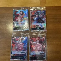 未開封】セブンイレブン限定配布 ワンピースプロモカード 3兄弟セット