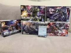 【未開封】オリジンザク2種&サイコザク、アトラス、フルアーマー