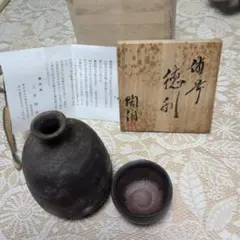 高岡銅器」の鋳銅花瓶 鯉・鮎・蟹などの金銀象嵌・彫金が施された