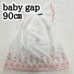 baby gap 90㎝ 女の子　花柄　フリル　ワンピース　ベビーギャップ