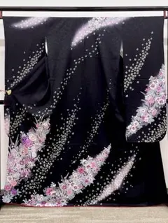 ブランド振袖 刺繍 金通し 金彩 紋意匠 身丈174cm MO3829 - メルカリ