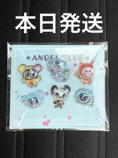 セブンイレブン ナルミヤキャラクターズ ぷっくりシール エンジェルブルー