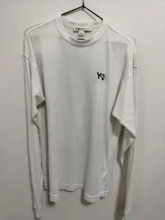 Y-3 ホワイト 長袖カットソー Mサイズのサムネイル