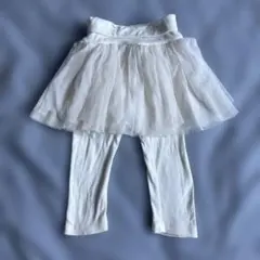 baby GAPレーススカート付きレギンスとデニムパンツセット