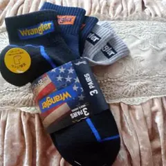 Wrangler ソックス 3足セット 25~27cm