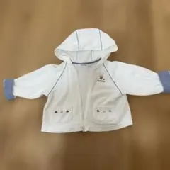 familiar フード付きパーカー 80