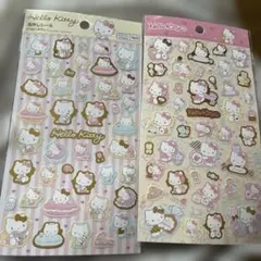 ハローキティシール ハローキティ箔押しシール