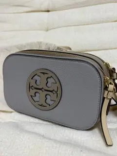 TORY BURCH 2WAY ショルダーバッグ ライトブルー イエロー 推し活 