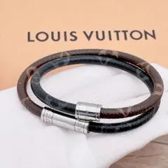 ルイヴィトン ダミエグラフィット ブラスレキープイット ブレスレット