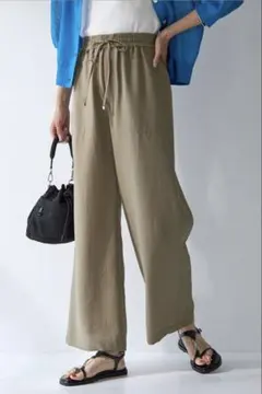 グリーンレーベルリラクシング ハイツイストチノ カーブパンツ36 新品