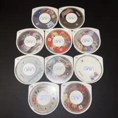 PSP ソフト　10本まとめ売り（ケースなし）