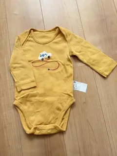 UNIQLO ベビー ロンパース 70 イエロー