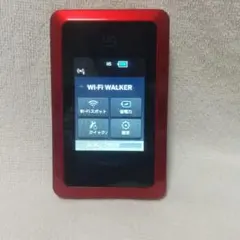 Wi-Fi WALKER WIMAX2+ 赤 本体