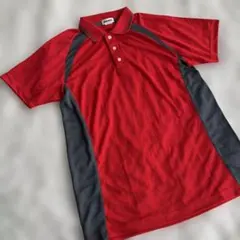 decent ゴルフシャツ レッド メンズ L 新品