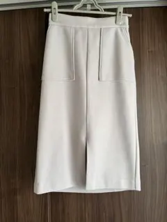 N. 膝丈スカート ベージュ