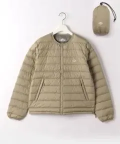 未使用級　ダントン　ライトダウン　インナーダウンジャケット　ノーカラー　クリーム 楽天市場】2025秋冬新作 ダントン DANTON インナーダウン