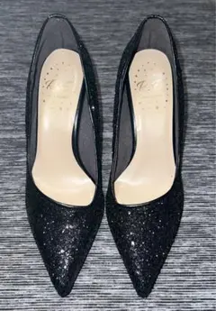 R ＆Ｅ　グリッターパンプス