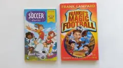 サッカーがテーマの洋書児童書 2冊 　英語多読に