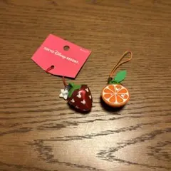 レトロディズニーリゾートストラップ新品未使用1点とタグなし1点セット