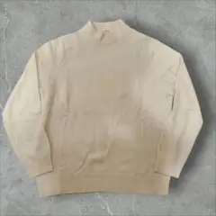 ユニクロ カシミヤハイネックセーター XL オフホワイト