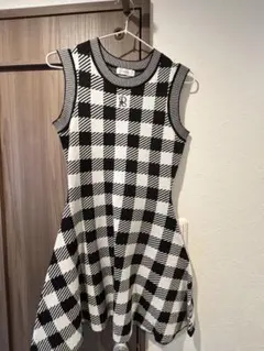 Darich ノースリーブチェックワンピース