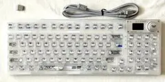 AULA OUSEITECH F98pro ゲーミングキーボード 透明キーボード