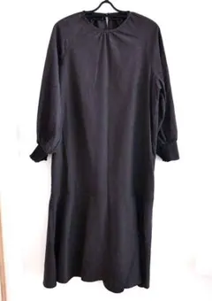 【美品】アーバンリサーチ　ベストレイヤードシャツワンピース　茶　Sサイズ