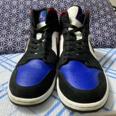 Air Jordan バスケットボールシューズ ハイカット 青 黒 白 赤