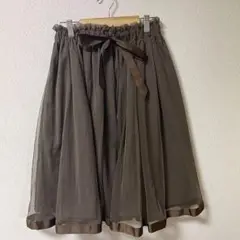 チュールスカート