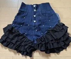 デニム ショートパンツ