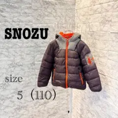 【r63】SNOZU キッズ 中綿ジャケット 5 (110cm) スキーウェアのサムネイル