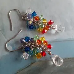 スワロフスキー・ピアス・水晶・サージカルステンレス