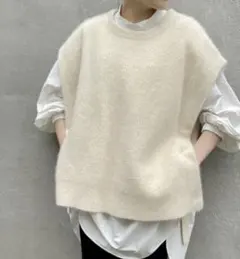 限定お値下げ⭐︎BEARDSLEY ラクーンポンチョニット