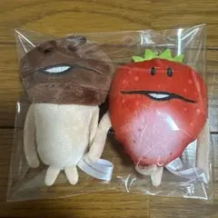 おさわり探偵なめこ栽培キット ストラップ ぬいぐるみ 2個セット