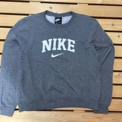 Nike グレー クルーネック トレーナー　90s 00s