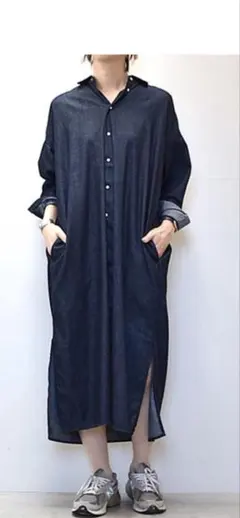 ノースフェイス　パープルレーベル　デニムワンピース