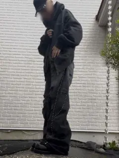 リック Y2K テック カーゴパンツ rick owens opium - メルカリ