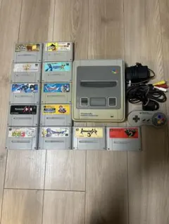 Nintendo Super Famicom 本体とソフトセット