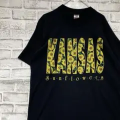 USA製90sヴィンテージTシャツ！シングルステッチ　ブラック半袖古着L717