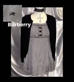 BURBERRY チェックノースリーブミニワンピースチュニック ゴスロリ 00sのサムネイル