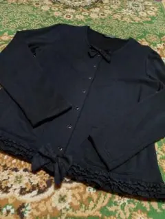 値下げしましたピンクハウスのリボン付きカットソーカーディガン