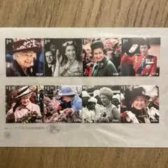 イギリス女王 エリザベス 切手 Hong Kong 1ドル - メルカリ