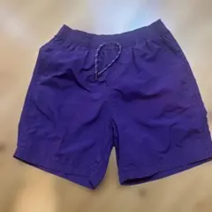 GU 紫色 ハーフパンツ 130㎝