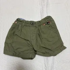 DOUBLE-B 折り返しショートパンツ 90