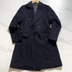 美品✨ユニバーサルランゲージ PIACENZA カシミヤ ダブルチェスターコート