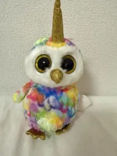 Ty カラフル ユニコーン ぬいぐるみ