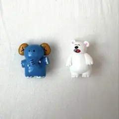 ギンビス たべっ子どうぶつ フィギュア 2種セットのサムネイル