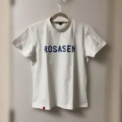 ROSASEN ／レディース ホワイト 半袖シャツ Lサイズ