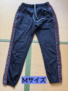ballaholicブラック ウォームアップパンツ サイドライン上下セットあり