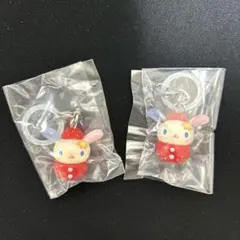 いちごめじるしアクセサリー　ウサハナ　サンリオ